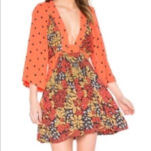 💎HOST PICK💎Free People boho mini dress.